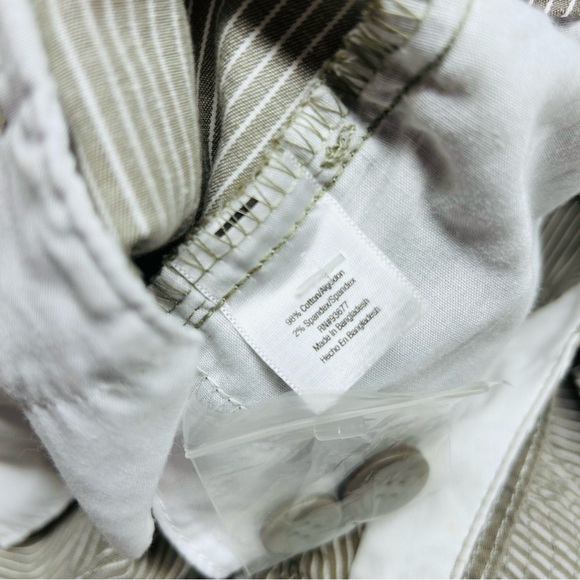 St Johns Bay Striped Paperbag shorts - Picture 10 of 13